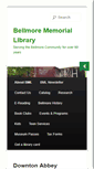 Mobile Screenshot of bellmorelibrary.org